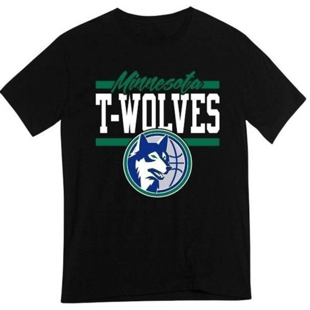 Mitchell Ness Minnesota Timberwolves Basketball Fan T-Shirt